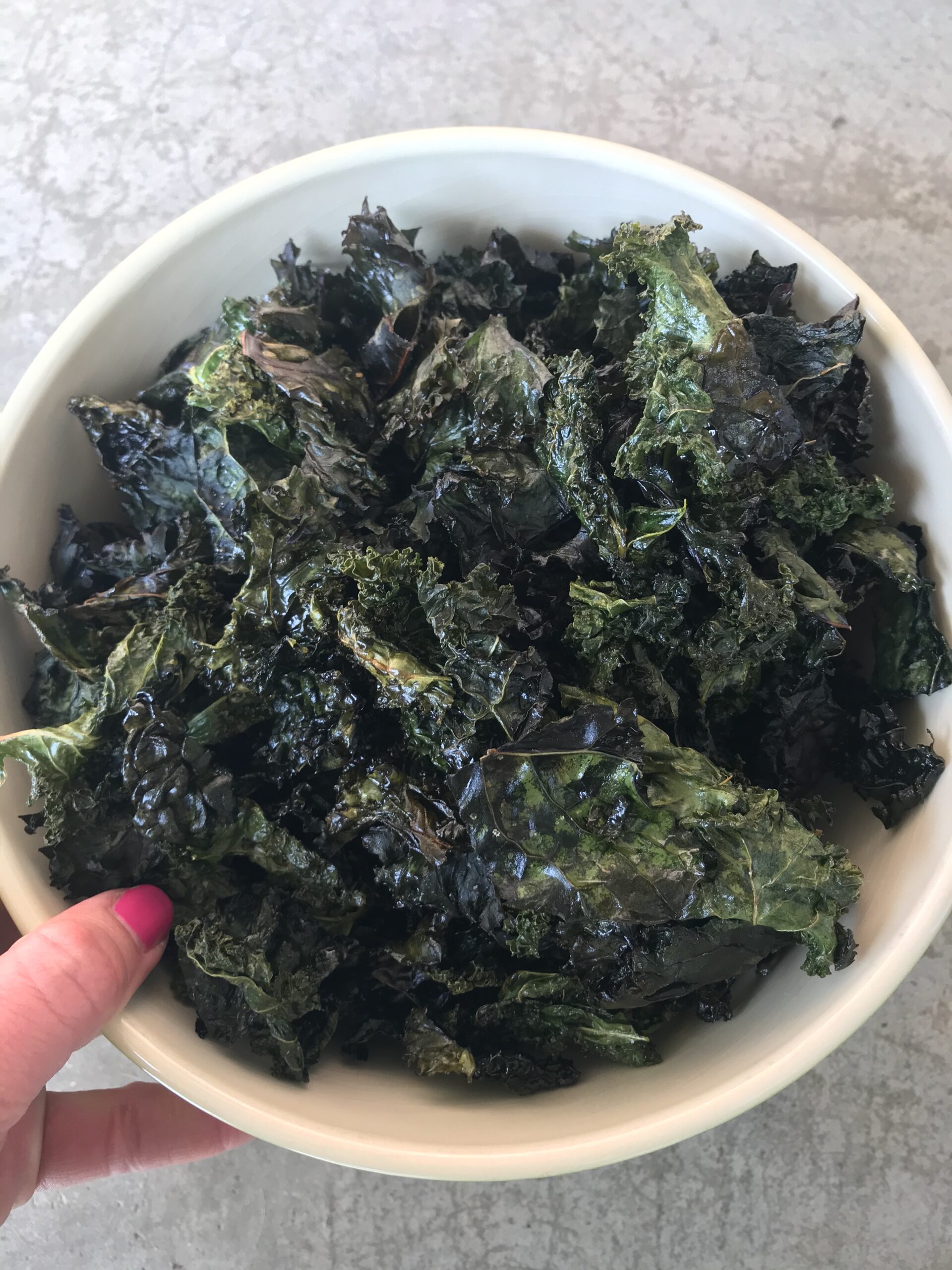 Kale Chips? Eat a Bunch! - Rosemary Mark